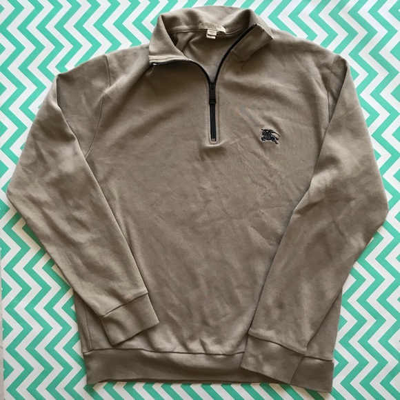 Authentic Burberry Brit Mens Half Zip 